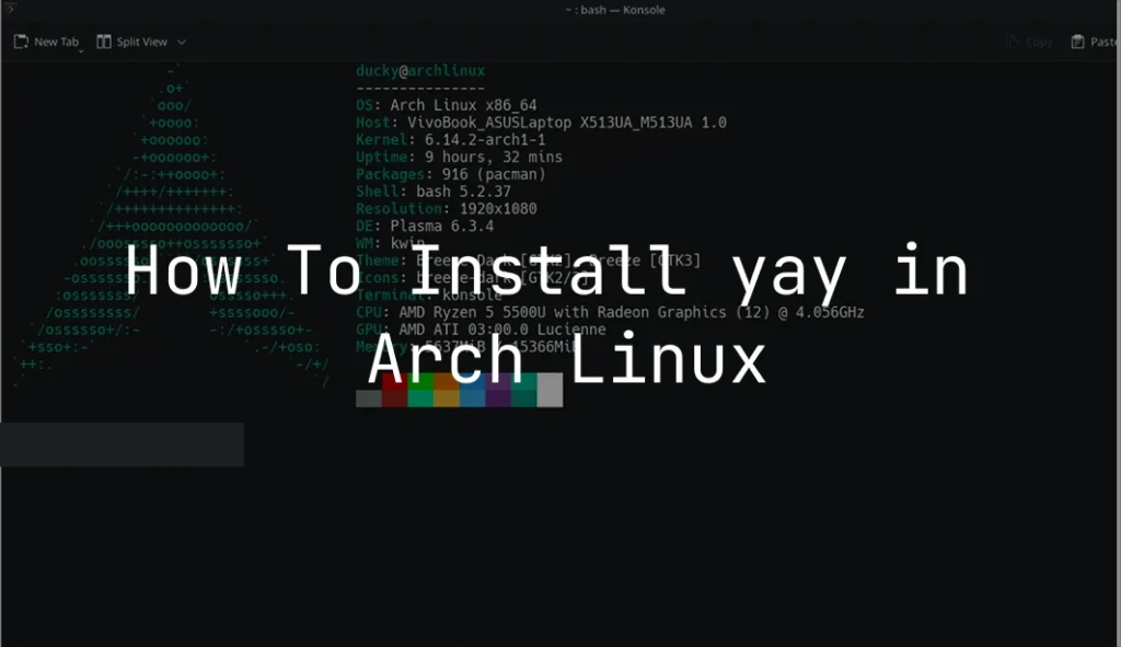 how to install yay in archlinux